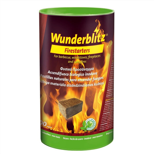 Firelighters in cubes, 100 pcs.