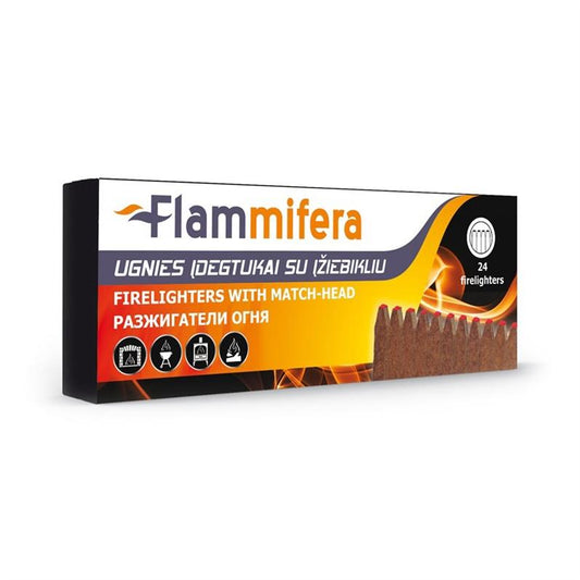 Firelighters with igniter, 24 pcs.