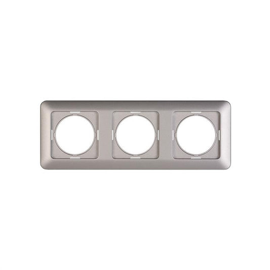 Trivietis rėmelis VILMA SL250, metalo spalvos