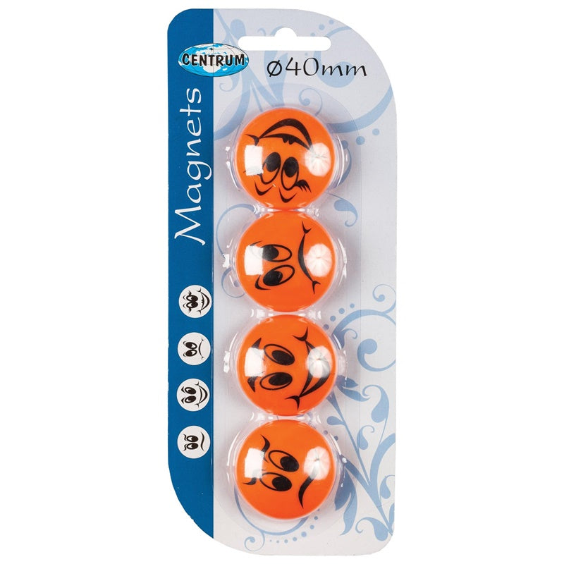 Magnesy Centrum Europa, Ø 40 mm, 4 szt.