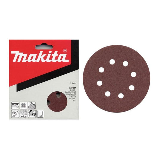 Tarcze szlifierskie Makita P-43533, nr 40, Ø125 mm, 10 szt.