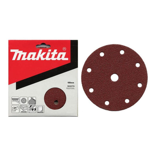 Tarcze szlifierskie Makita P-31968, Nr 150, Ø150 mm, 10 szt.