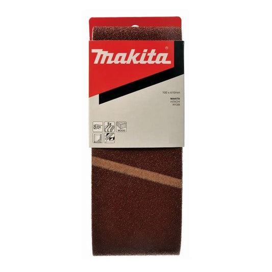 Taśma szlifierska Makita P-36918, nr 100, 610 x 100, 5 szt.