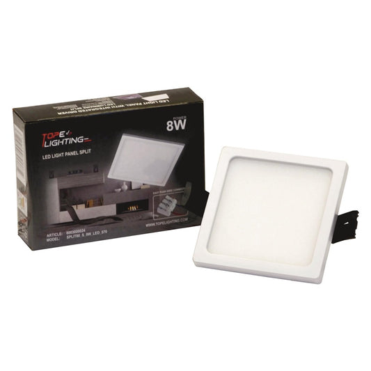 Oprawa wpuszczana Tope Split SQ NW, 8W, LED, 4000K