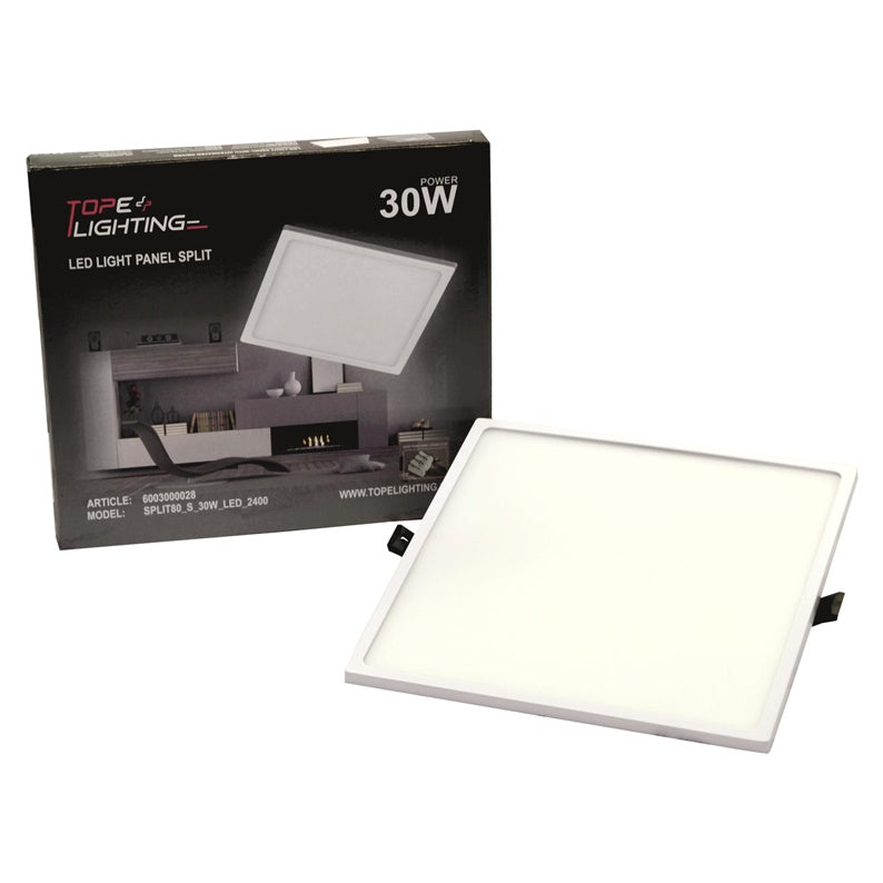 Įmontuojamas šviestuvas Tope Split, 30W, 4000°K, LED, baltas