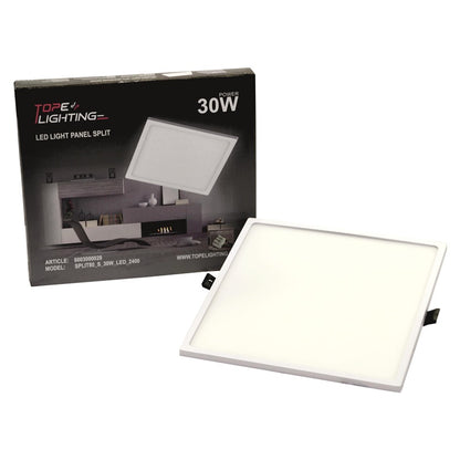Įmontuojamas šviestuvas Tope Split, 30W, 4000°K, LED, baltas