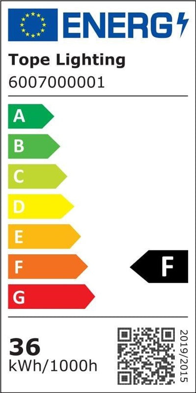 Oprawa natynkowa Tope Laos, LED, 1 x 36 w