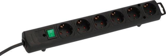 Przedłużacz domowy BRENNENSTUHL COMFORT LINE, 6 gniazd, 2 m