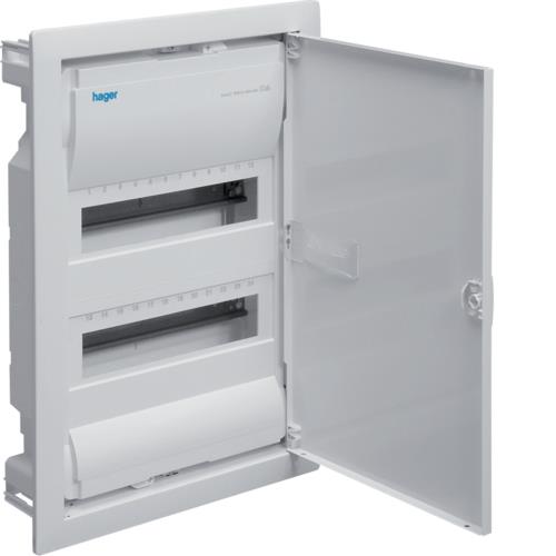 Modulinis skydas Hager VU24NE, potinkinis, IP30, 24 mod.