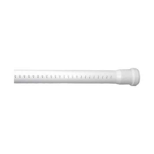 Vidaus kanalizacijos vamzdis HTplus, Ø 40 mm, 0,5 m, baltas