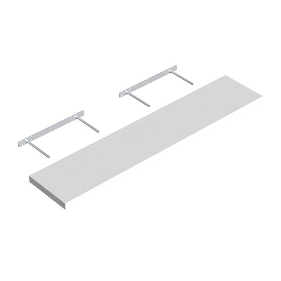 Półka Velano FS 118/24 BI, 1180 x 38 x 235 mm