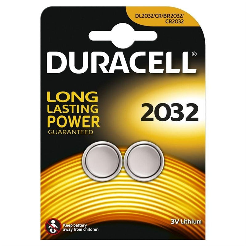 Elementai DURACELL CR2032, 2 vnt