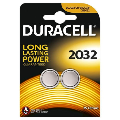 Elementai DURACELL CR2032, 2 vnt