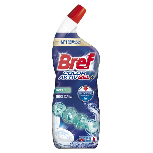 Unitazo valiklis BREF 10×EFFECT POWER GEL ARCTIC, 700 ml