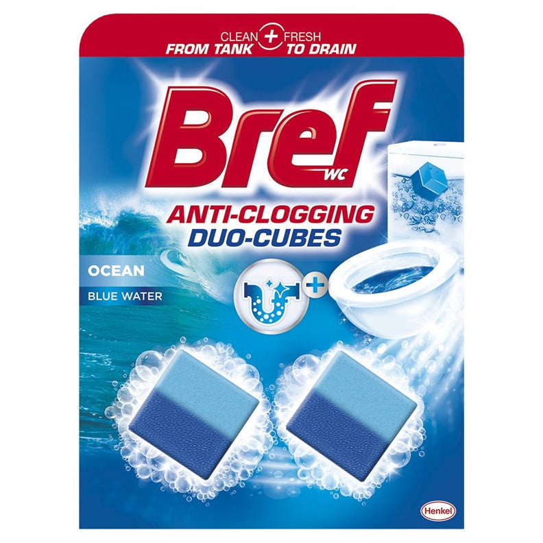 Unitazo kubeliai BREF DUO CUBES, 2×50 g