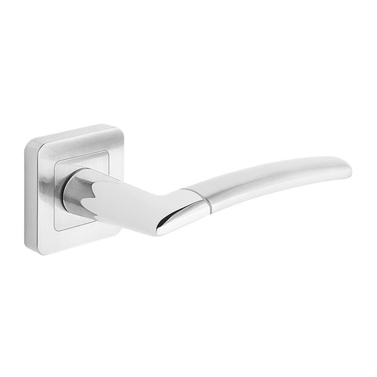 Klamka drzwi wewnętrznych Metal-Bud Linea, niklowana