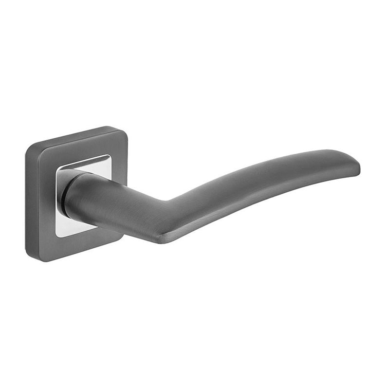 Vidaus durų rankena Metal-Bud Linea, grafitas