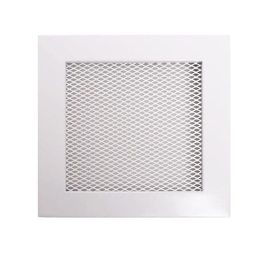 Hearth grate HEARTH, white, 170 x 170 mm