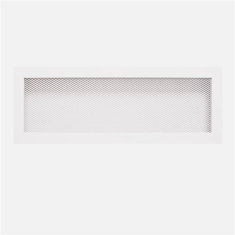 Grotelės židiniui HEARTH, baltos, 170 x 490 mm