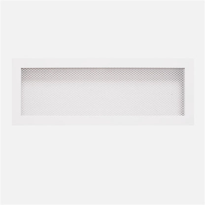 Grotelės židiniui HEARTH, baltos, 170 x 490 mm