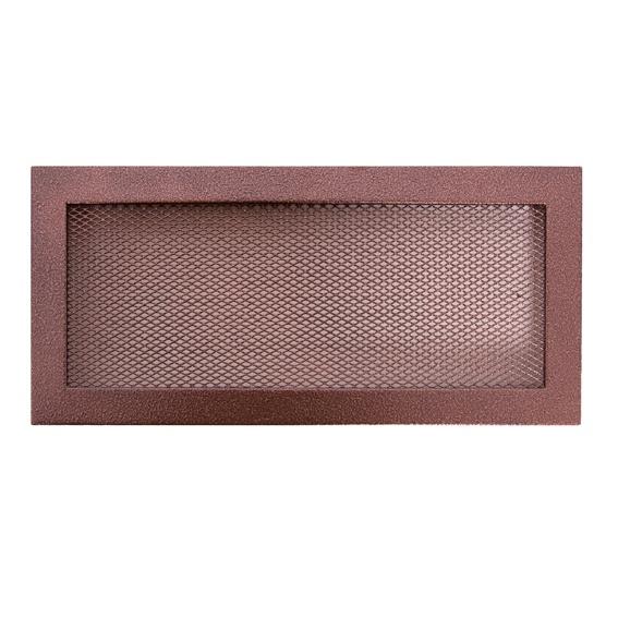 Grotelės židiniui HEARTH, vario spalvos, 170 x 370 mm
