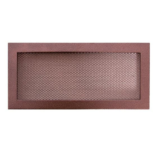 Fireplace grate HEARTH, copper color, 170 x 370 mm