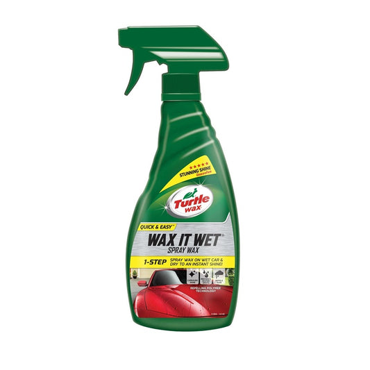 Wosk samochodowy w sprayu Turtle Wax Wax it Wet, 0,5 l