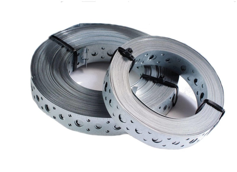 Perforowana taśma mocująca, 25000 mm x 25 mm x 8 mm