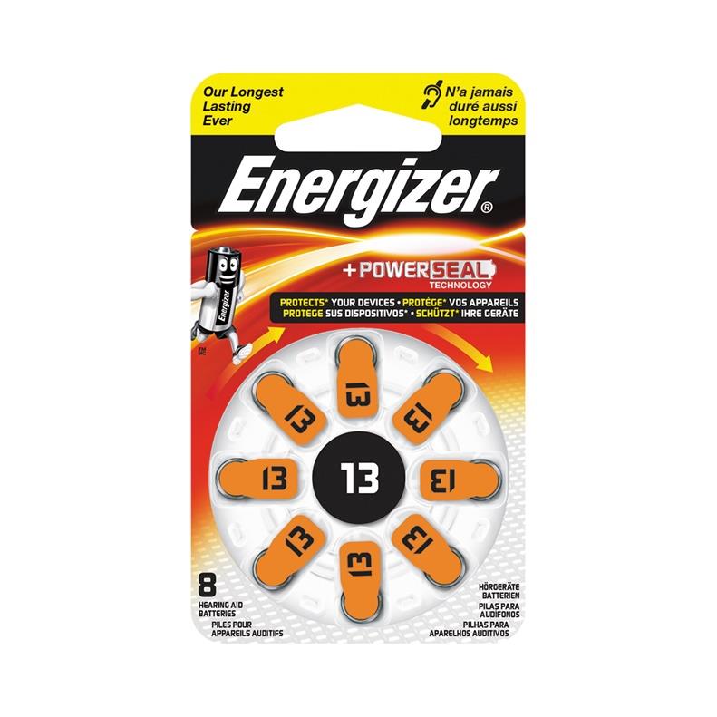 Baterie ENERGIZER, ZA13, 1.4V, 8 szt.