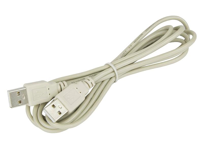 Kabel BLOW USB Typ A M, USB Typ A M, 1,5m, biały 66-134