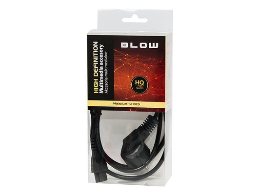 Laidas BLOW EURO M, C5 F, 1.5m, juodas 98-204