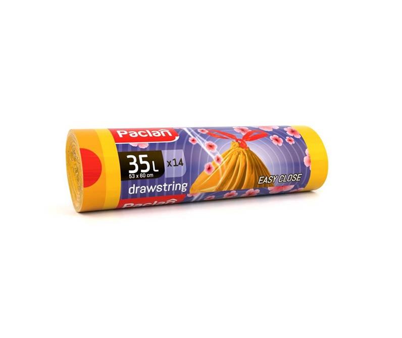 Worki na śmieci Paclan, 35 l, 14 szt., 15MK