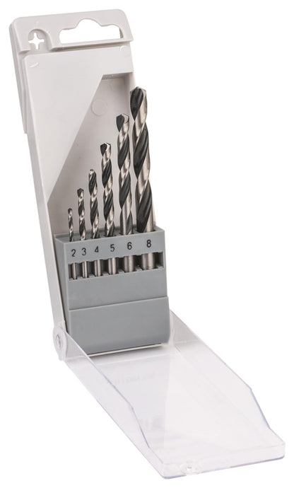 Metalo grąžtų komplektas Bosch, 2-8 mm, 6 vnt