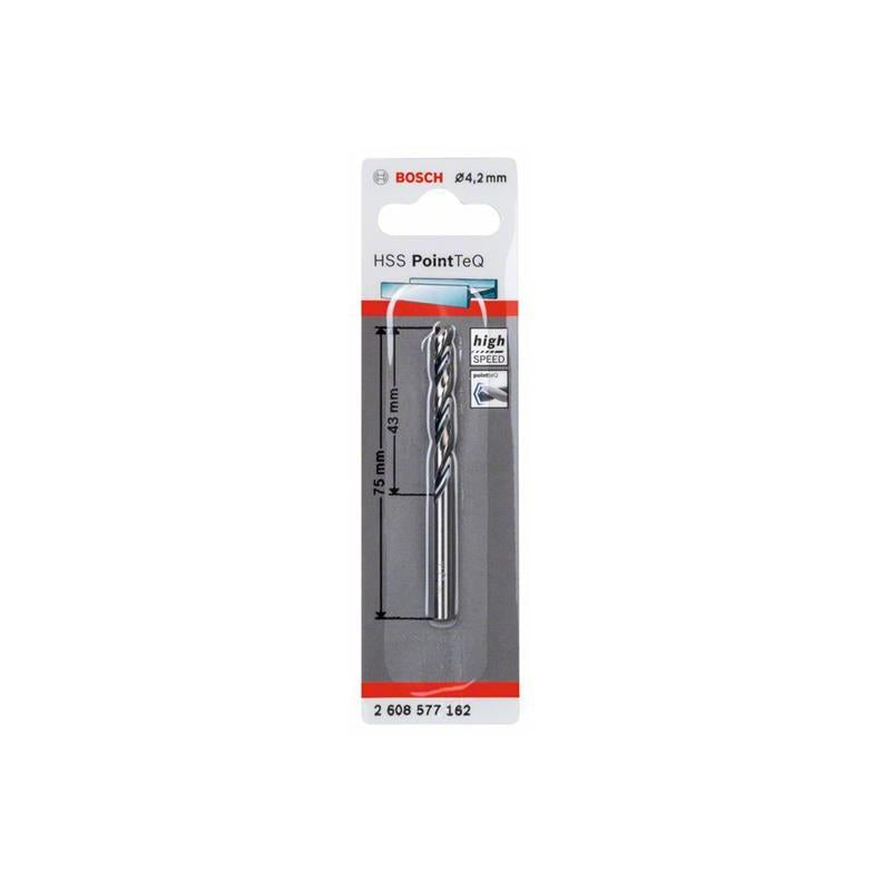 Wiertło do metalu Bosch Pointteq, 4,2x75 mm
