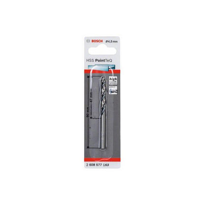Wiertło do metalu Bosch Pointteq, 4,5x80 mm