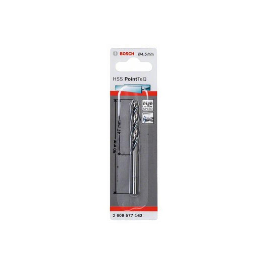 Wiertło do metalu Bosch Pointteq, 4,5x80 mm