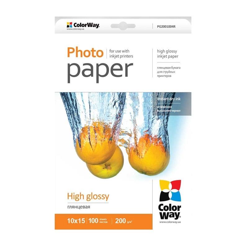 Papier fotograficzny ColorWay, błyszczący, 10 x 15 cm