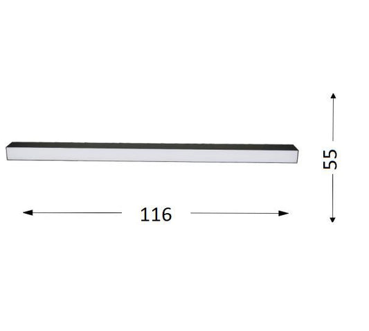 Lampa wisząca Tope Liman, 40W, LED