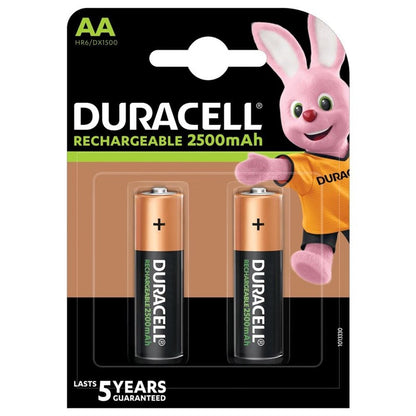Akumulatorki DURACELL AA, 2500 mAh, 2 szt.