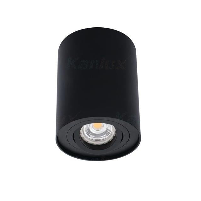 Įmontuojamas šviestuvas Kanlux Bord, 25W, GU10, juodas