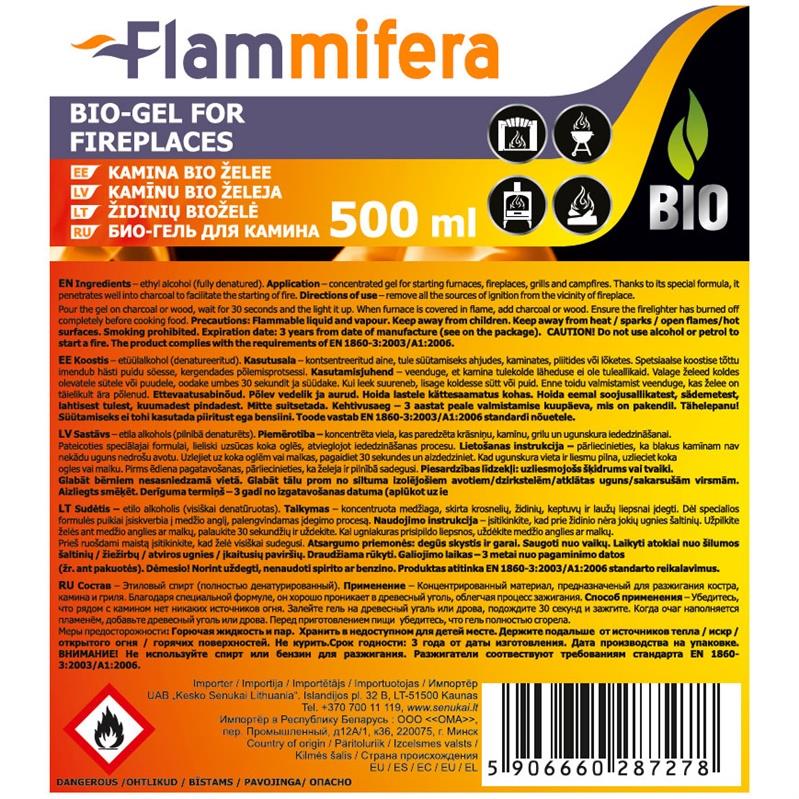 Želė židiniams bio 500 ml
