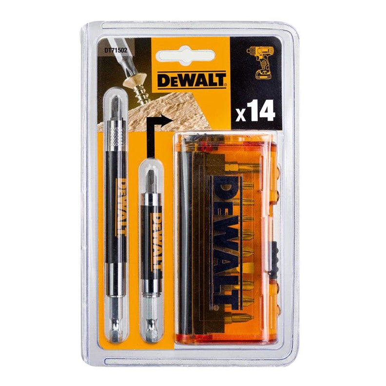 Końcówki wkrętakowe Dewalt, 14 szt.