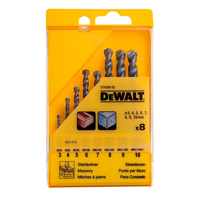 Zestaw wierteł do betonu DeWalt DT9288-QZ 8 szt.