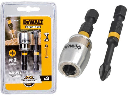 Bit śrubokrętowy DeWalt PH2, 2 szt.