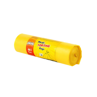 Šiukšlių maišai Plasta, 60 l, 8 vnt., 28MK