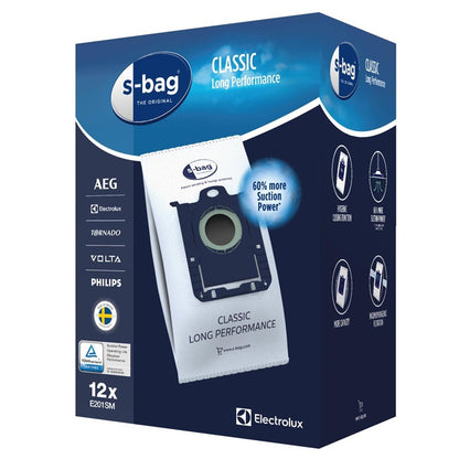 Worki do odkurzacza Electrolux E201SM, 12 szt.