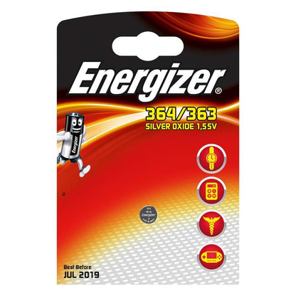 Bateria ENERGIZER SREBRNO-TLENKOWA SR60/364-363, 1,55V