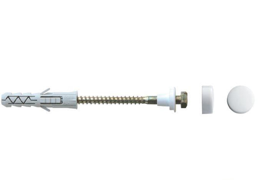 Toilet fixing bolts, 10 x 80 mm, 2 pcs.