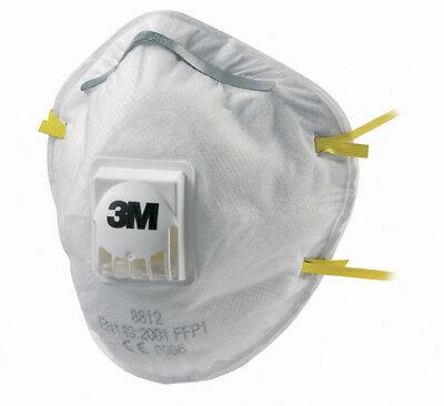 Półmaski filtrujące z zaworkiem 3M 8812C3, 3 szt.
