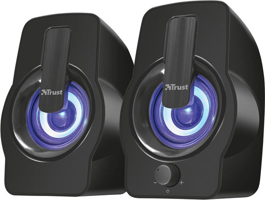 Kolonėlės kompiuteriui Trust Gemi RGB 2.0, juodos
